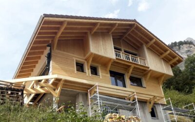 Case di legno in tronchi un classico di montagna